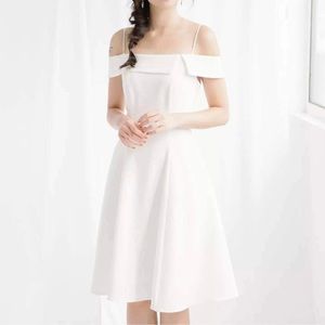 Korean white dress